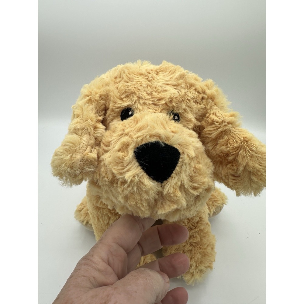 Warmies Golden Dog Heatable and Coolable Weighted Stuffed Animal Plush Toy - Picture 5 of 5